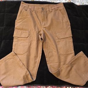 Duluth Trading Fire Hose Cargo Work Pants Size 38x34 EXCELLENT CONDITION